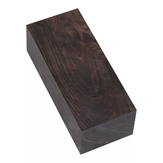 Block Ebenholz Holz Handwerk Material DIY Blank Messer Griff Holz Carving