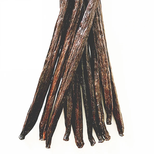 10 PNG Tahitian Vanilla Beans - Grade B 13cm+