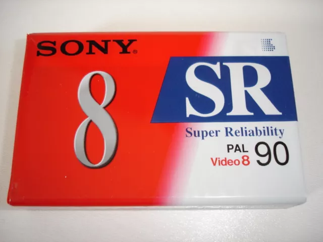 SONY Video 8 Camcorder Kassette Cassette P5-90SR Tape NEU