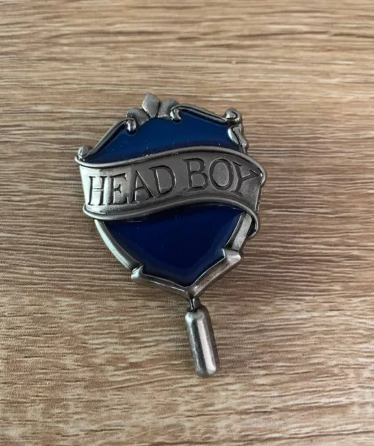 The Making of Harry Potter - "Head Boy" Blue Silver Metal Pin Collectable 6cm