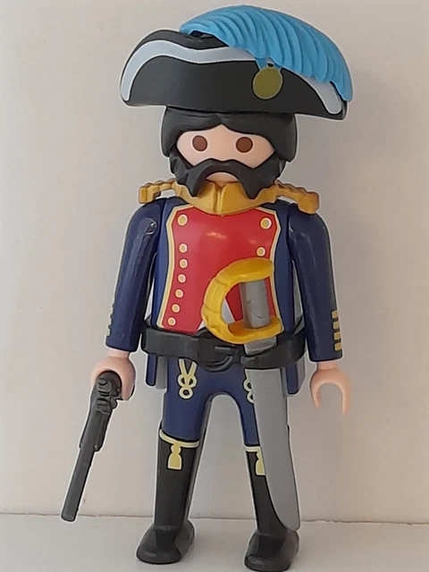 PLAYMOBIL 4 SOLDATS du Nord artillerie US Union canon 3812 3811