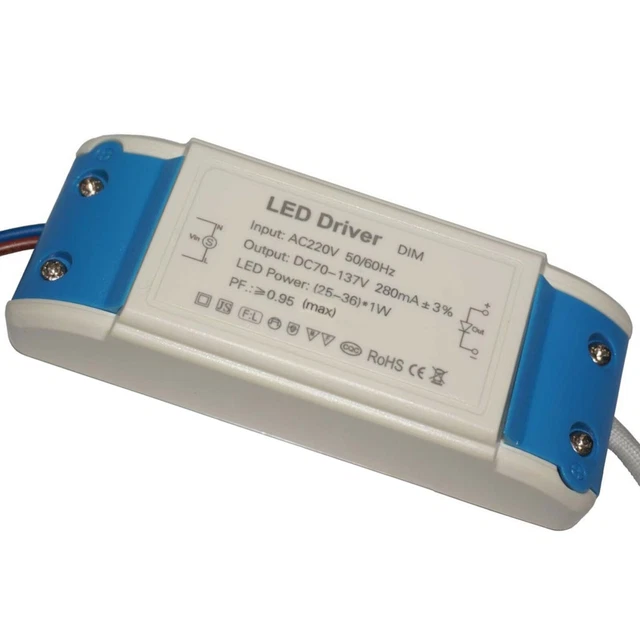 CONSTANT CURRENT LIGHTING LED Driver Power Supply Transformer 3W 36W