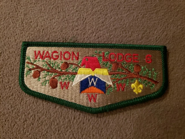 Wagion Lodge 6 Order of the Arrow OA Flap
