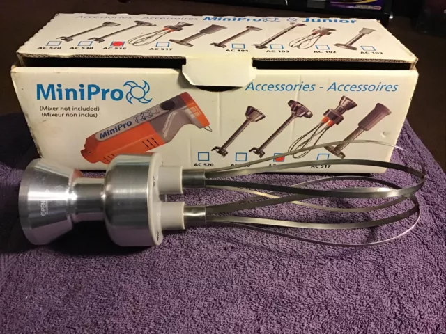 Dynamic - AC516 - MiniPro Whisk Tool Restaurant Quality New Open Box