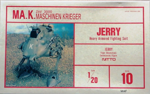1/20 JERRY Ma.K.maschinen Club kreieger NITTO