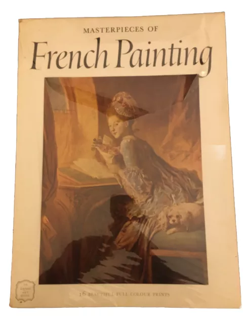 An Express Art Book French Painting Prints Old Masters Detachable Full Colour