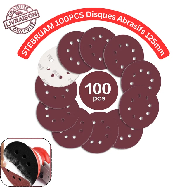 30 Disques De Ponçage Uxcell Grains 3000/4000/5000, Papier Verre Pour Polissage