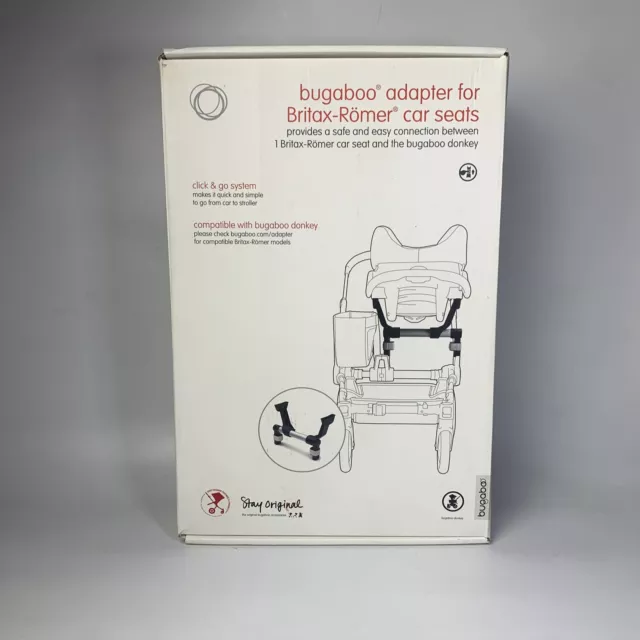 New Bugaboo Donkey Mono Car Seat Adapters For Britax Romer Car Seat DISCONTINUED