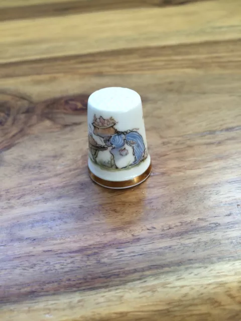 Thimble Royal  Doulton Mrs Apple   Spring 1983 bone china made in England