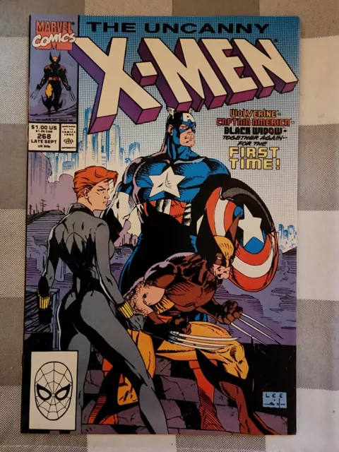 The Uncanny X-Men #268 (1990) - Marvel Comic - Chris Claremont - Jim Lee NM.
