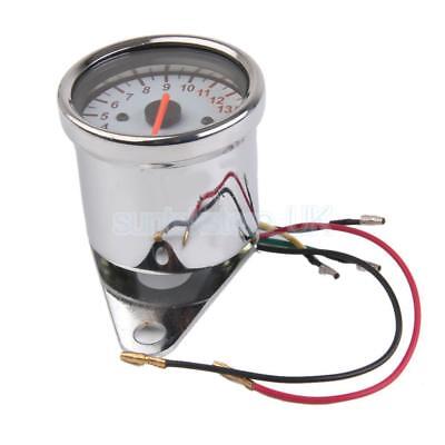 sourcingmap® Chromage universel 0-13000tr/min sur jauge compte tours Moto 