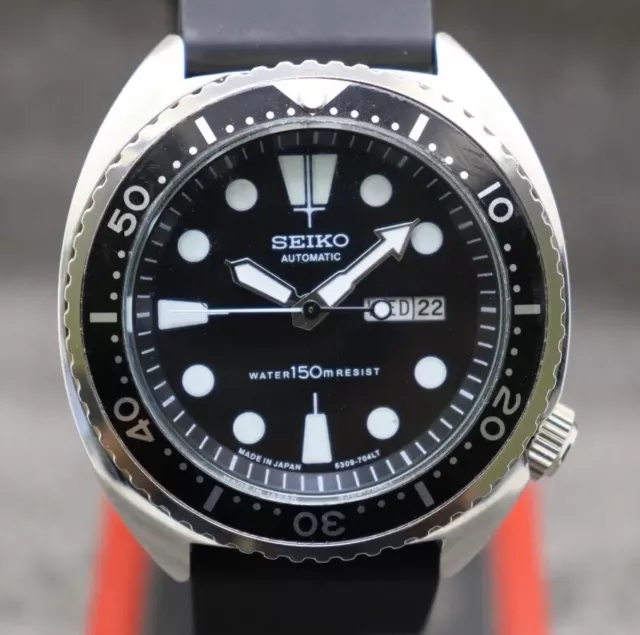 seiko Automatic day date japan  movement no. 6309A Diver's style men's watch