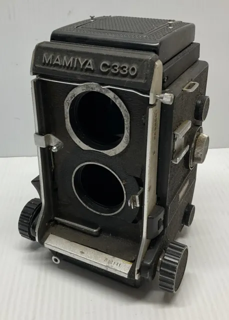 Mamiya c330 Professional F camera body for parts Or Repair only!