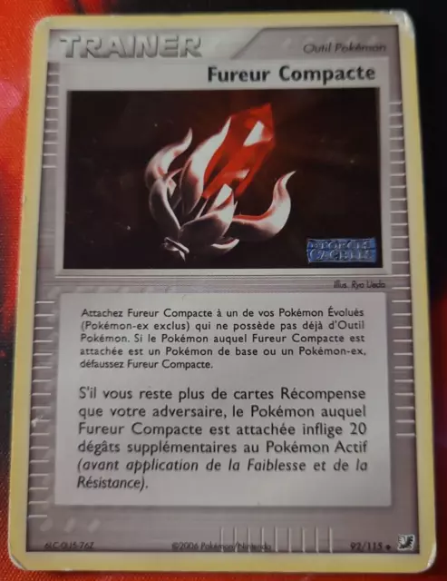 Pokemon - Fureur Compacte Holo Reverse 92/115 - Ex Forces Cachées - Fr