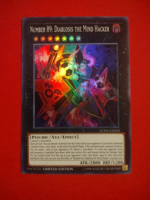 Number 89: Diablosis the Mind Hacker - Ultra Rare NCF1-JP089 - YuGiOh  Japanese