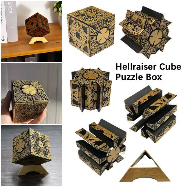 Hellraiser Rubik Würfel Lock Box Herausnehmbare Film Puzzle Horror Cosplay Box