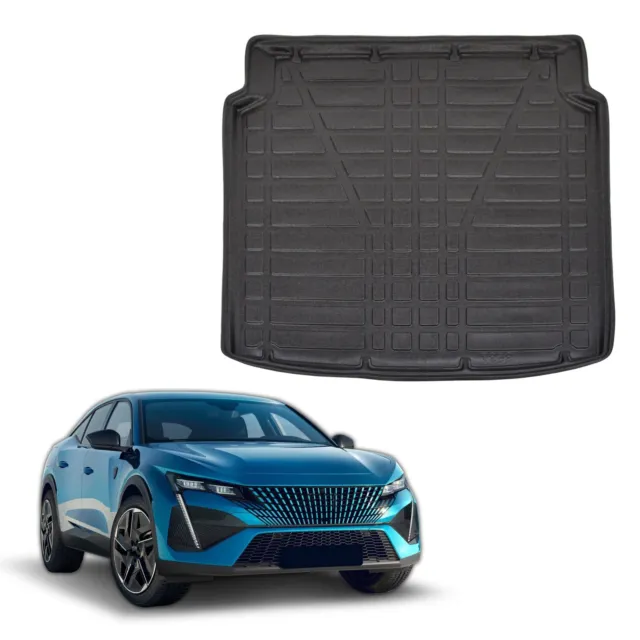 Tailored Boot Tray Liner Car Mat Heavy Duty for Peugeot 408 2023-up