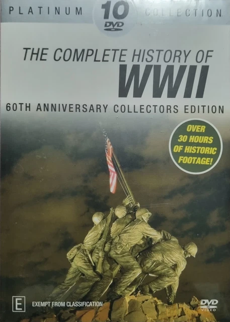 THE COMPLETE HISTORY of WW2, 60th Anniversary collectors edition 10 DVD ...