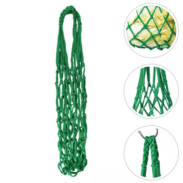 Nylon Mesh Livestock Feeding Bag outside Toys Chicken Fruit Holder