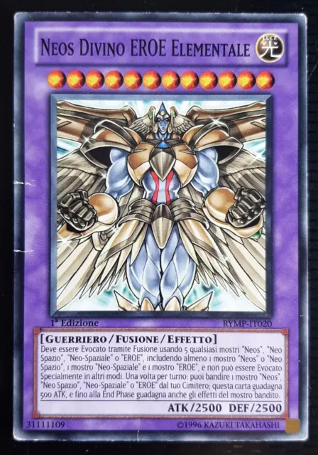 NEOS DIVINO EROE ELEMENTALE Comune in Italiano (VG) RYMP-IT020 YUGIOH