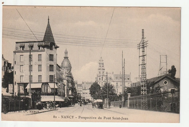 NANCY - Meurthe & Moselle - CPA 54 - Quartier Gare - Pont St Jean