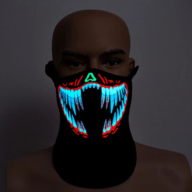 Maske Kostüm Party  Streich Gesichtsschutz  Rave Maske F8H9
