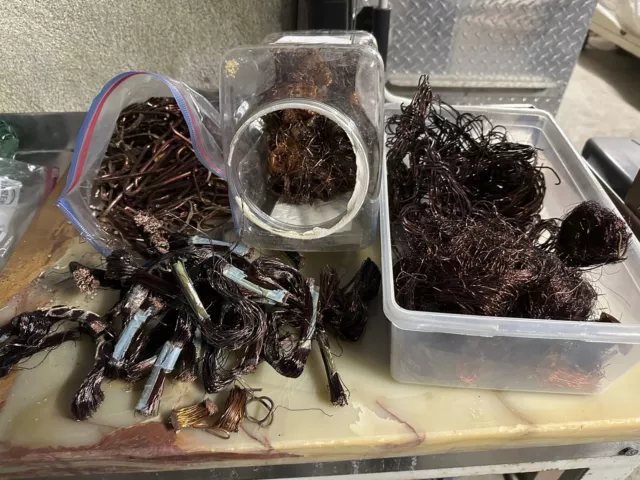 21 pounds Scrap Copper Wire, Removed from Small Transformer, Recycle copper