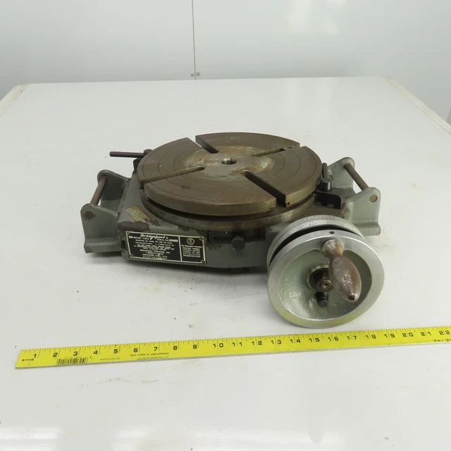 Bridgeport 12" Milling Machine Rotary Table