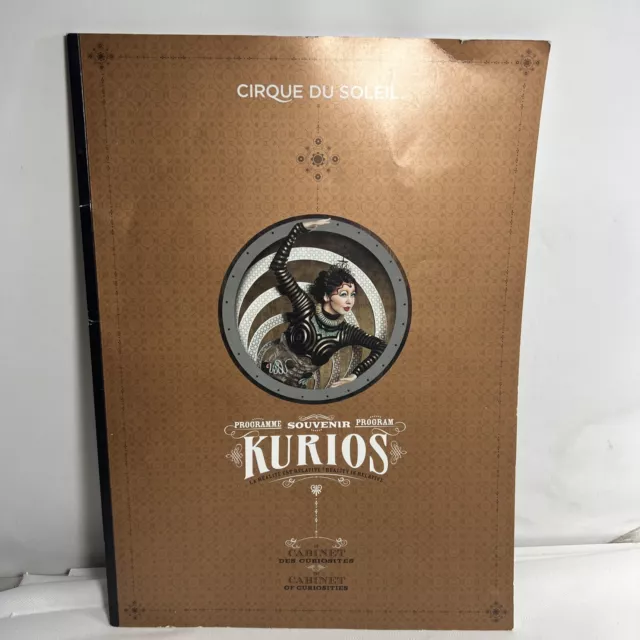 Cirque Du Soleil Kurios Programme Souvenir Cabinet Of Curiosities