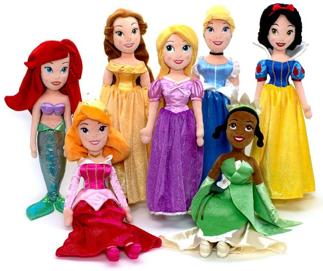 Soft disney princess shop dolls