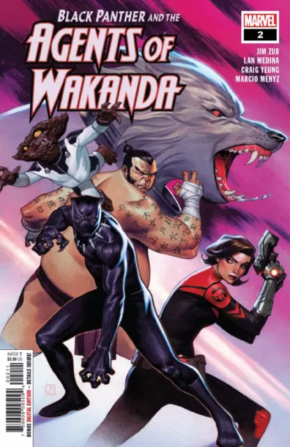 Black Panther and the Agents of Wakanda #2 Marvel Comics 1st Print 2019 New NM