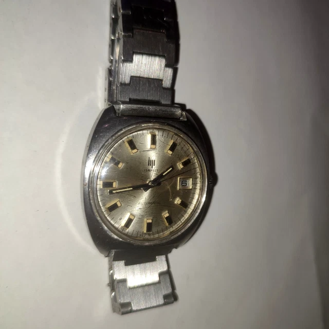 CADRAN MONTRE LIP R184 (ORIGINE NEUF DE 1980) ELECTRONIC (n.21