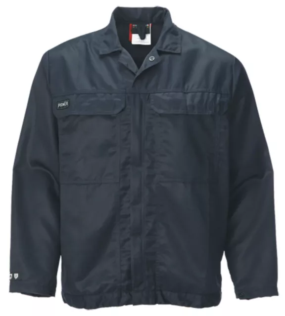 Pioner Navy Nomex Comfort Flame Fire Retardant Jacket Anti Static Rrp £136