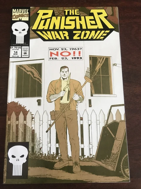 The Punisher: War Zone #14 Newsstand Cover (1992-1995) Marvel Comics NM🔥