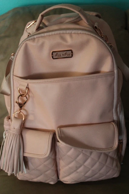 Itzy Ritzy Baby Diaper Bag Backpack Rose Pink