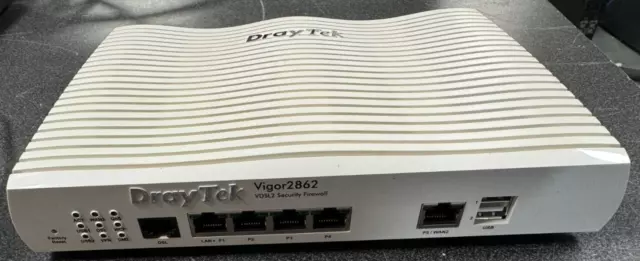 Draytek Vigor 2862 ADSL/VDSL2 Firewall Router - White