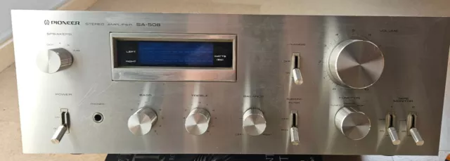 Pioneer SA-508 Stereo Amplifier Vollverstärker