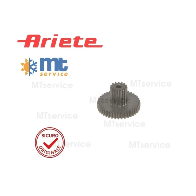 Ricambio Originale Ariete - Ruota Dentata Con Asse Per Grattugia Elettrica Professional 445/446 - Foto 6