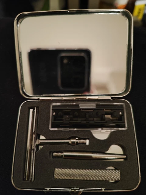 Herren Reise Nassrasierer Set