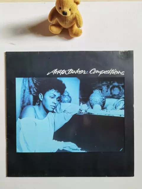 Anita Baker ~ Compositions 1990 Vinyl Lp Album Elektra Record Vg++ / Vg+