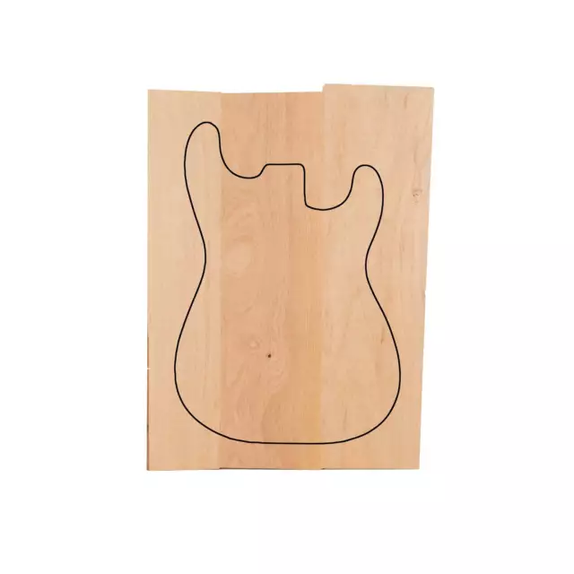 AE Guitars® Premium Alder Guitar Body Blank 3 Piece Glued Solid