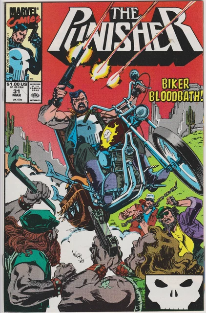 The Punisher #31 Vol. 2 (1987-1995) Marvel Comics