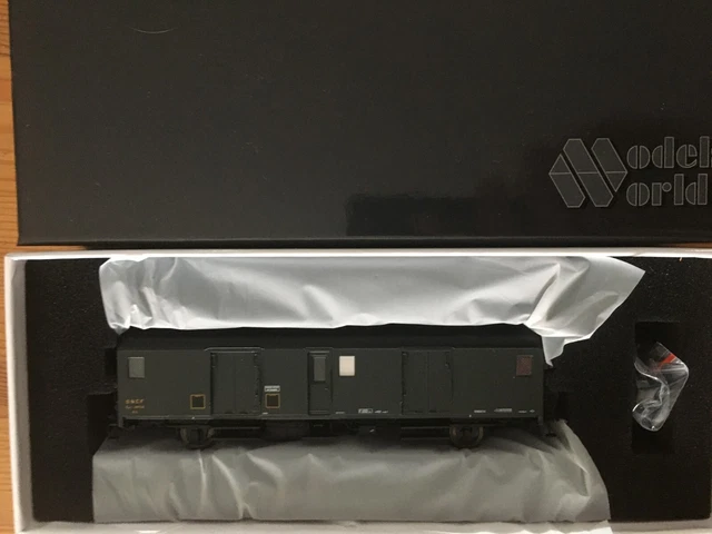 Models World 30310 Fourgon à bagages, SNCF, Dqd2m, Vert 306, marqua