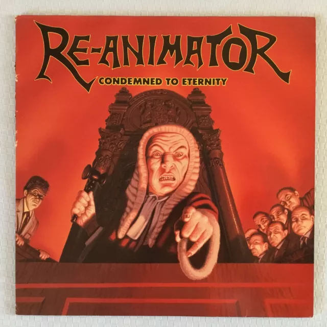 Re-Animator - Condemned To Eternity + Inner - Uk 1990 - Very Good++