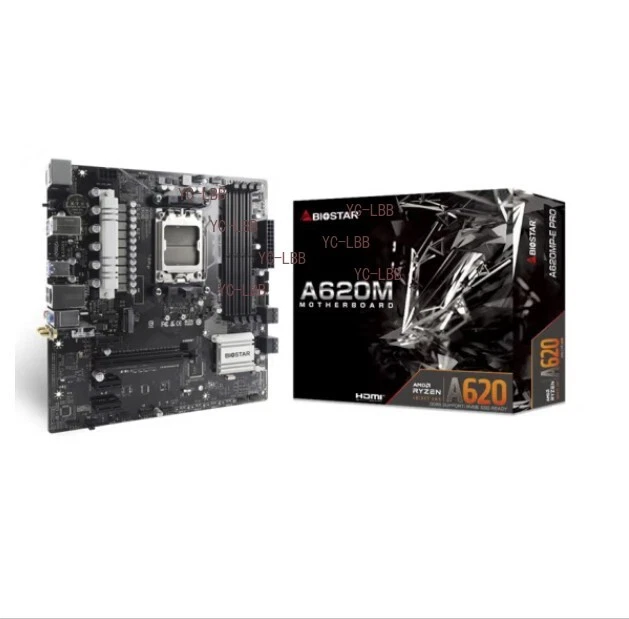 BIOSTAR A620MP-E PRO AM5 DDR5 6000 motherboard AMD Ryzen 7600/r5