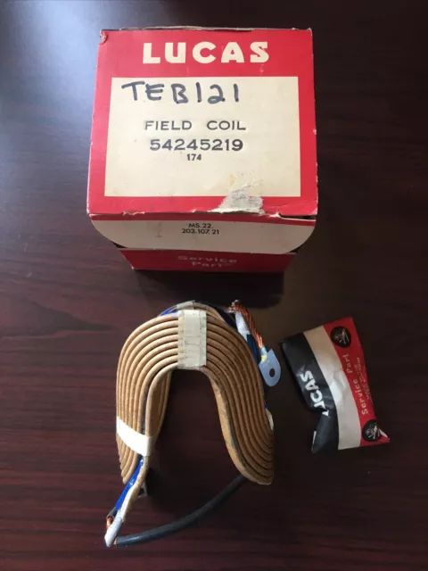 NEW NOS Lucas starter field coil 54245219 TEB121