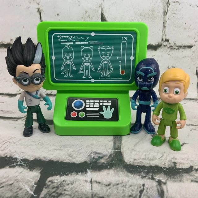 Disney Pj Masks Romeos Lab Computer Figures Lot of 4
