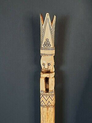 Old Borneo Tun-Tun Pig Trap Stick …beautiful collection piece
