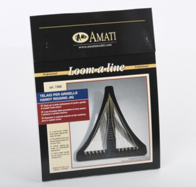 Expo 80024 Pratico Sartiame Jig Amati Amati 7380 - Loom a Line Modello Barche 