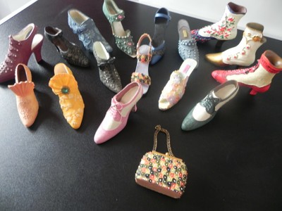 chaussures miniatures de collection